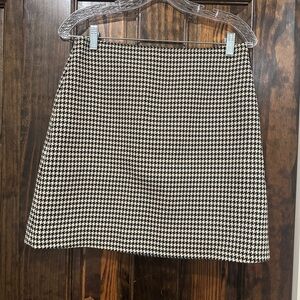 Club Monaco Classic Houndstooth Women's Skirt